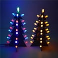 thumbnail image 3 of facefd DIY Flashing 3D LED Christmas Tree Xmas Tree Electronic Assemble Learning Kit Christmas Tree Lights for Kids Teens Home Party Gift, 3 of 8