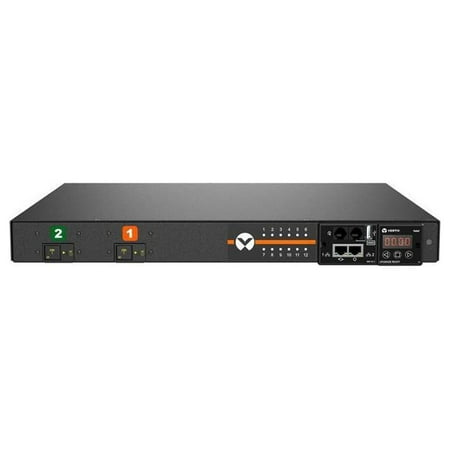 UPC: 0767041032130 | Vertiv Geist Switched Rack PDU 1U Rack 30A 5-20R L5-30P Horizontal PDU VP53101
