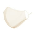 thumbnail image 3 of DALIX Skin Tone Cloth Face Mask 3 Layer Filter Pocket Nose Piece in Porcelain - S-M, 3 of 6