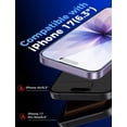 thumbnail image 2 of Protector de Pantalla HD Transparente MAGIC JOHN para iPhone 17 de 6.3" - Paquete de 2, 2 of 7