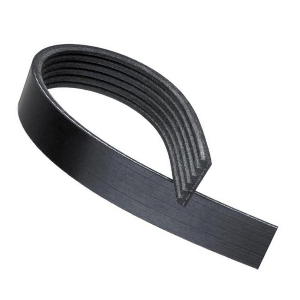 KarParts360 For Ford Mustang 2007 2008 2009 2010 Standard V-Ribbed Serpentine Belt | Black | 6 Ribs | 0.807 Inches / 20 Millimeters Top Width | 2, 591 Millimeters Effective Length | For 88932808