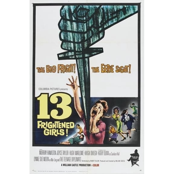 Posterazzi MOVAJ5234 13 Frightened Girls Movie Poster - 27 x 40 in.