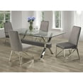 thumbnail image 1 of 5-Piece Dining Set, Grey, 1 of 2