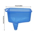 thumbnail image 5 of Plastic Funnel Square Funnel designs for Simple Liquid Transfer & Storage, 5 of 8