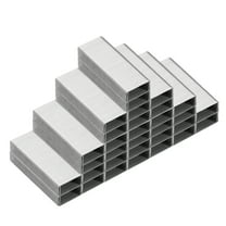Uxcell Staples for Stapler, 2 Pack #10 Mini 3/16 Inch Length Staples for Office Supplies, Silver