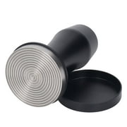 Coffee Tamper Aluminum Alloy Calibrated Tamper with Spring Loaded Stainless Steel Base for Cafe Home 53 Thread Bottom