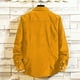 thumbnail image 3 of Blusa y camisa de manga larga con cuello vuelto, informal, de uso diario, para hombre, de manga larga, color liso, holgada, con bolsillos, de licra., 3 of 3