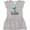 AC-Heather Grey, variant on Inktastic 4th Birthday Mermaid Tail Girls Girls Toddler Dress