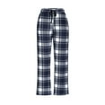thumbnail image 4 of Oksale Plaid Pajama Pants for Women Elastic Drawstring Loungewear with Pockets for Home Casual Ultra Soft Sleepwear Bottoms 2025 Blue M, 4 of 4