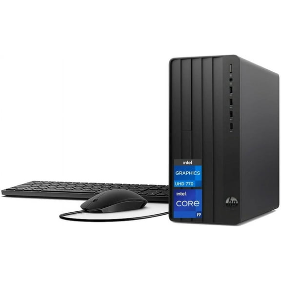 HP Pro Tower 290 G9 Business Desktop, Intel Core i9-12900K Processor (16 Cores, Up to 5.2GHz), 64GB RAM, 2TB PCIe SSD, Support 4K, HDMI, VGA, Wi-Fi, Bluetooth, Keyboard & Mouse, Windows 11 Pro