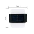 thumbnail image 1 of Lámpara 2 paquetes de luz solar para decoración de jardín solar para exteriores para el hogar (luz cálida cuadrada) JShteea Para estrenar, 1 of 8