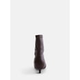 thumbnail image 3 of Scenario Women's Stretch Kitten Heel Faux Leather Booties, 3 of 7
