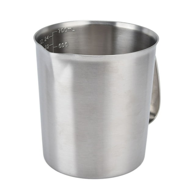 Taza medidora Jadeshay de Acero inoxidable 304 para espumar leche