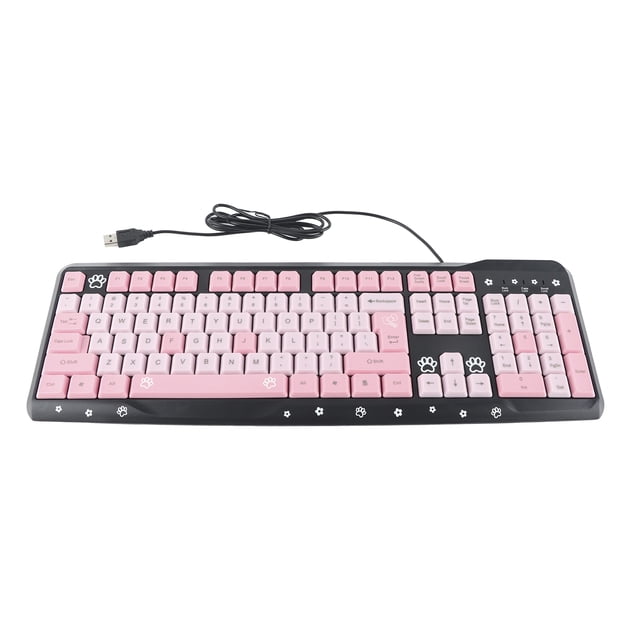Wired Keyboard,Keyboard USB Wired UltraThin USB Keyboard Computer Keyboard Time-Tested Durability