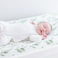 thumbnail image 5 of Crane Baby Parker Quilted Change Pad Cover - Leaf, 5 of 5