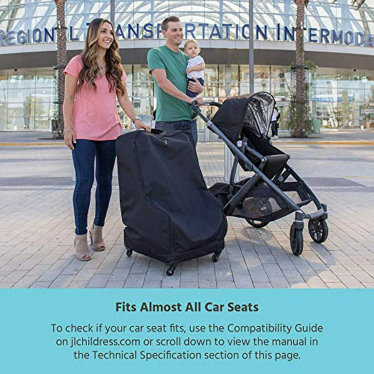 Car seat wheelie top