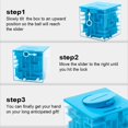 thumbnail image 3 of Money Maze Puzzle Box, Creative And Fun Way To Make Small Gifts, Maze Money Bank For Kids As A Brithday, 3 of 6