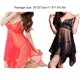 thumbnail image 4 of Guardurnaity Lencería sexy para mujer, elegante y hermosa, tallas grandes, lencería sexy sin espalda para el cuerpo de la mujer. Pijama Rojo, 4 of 6