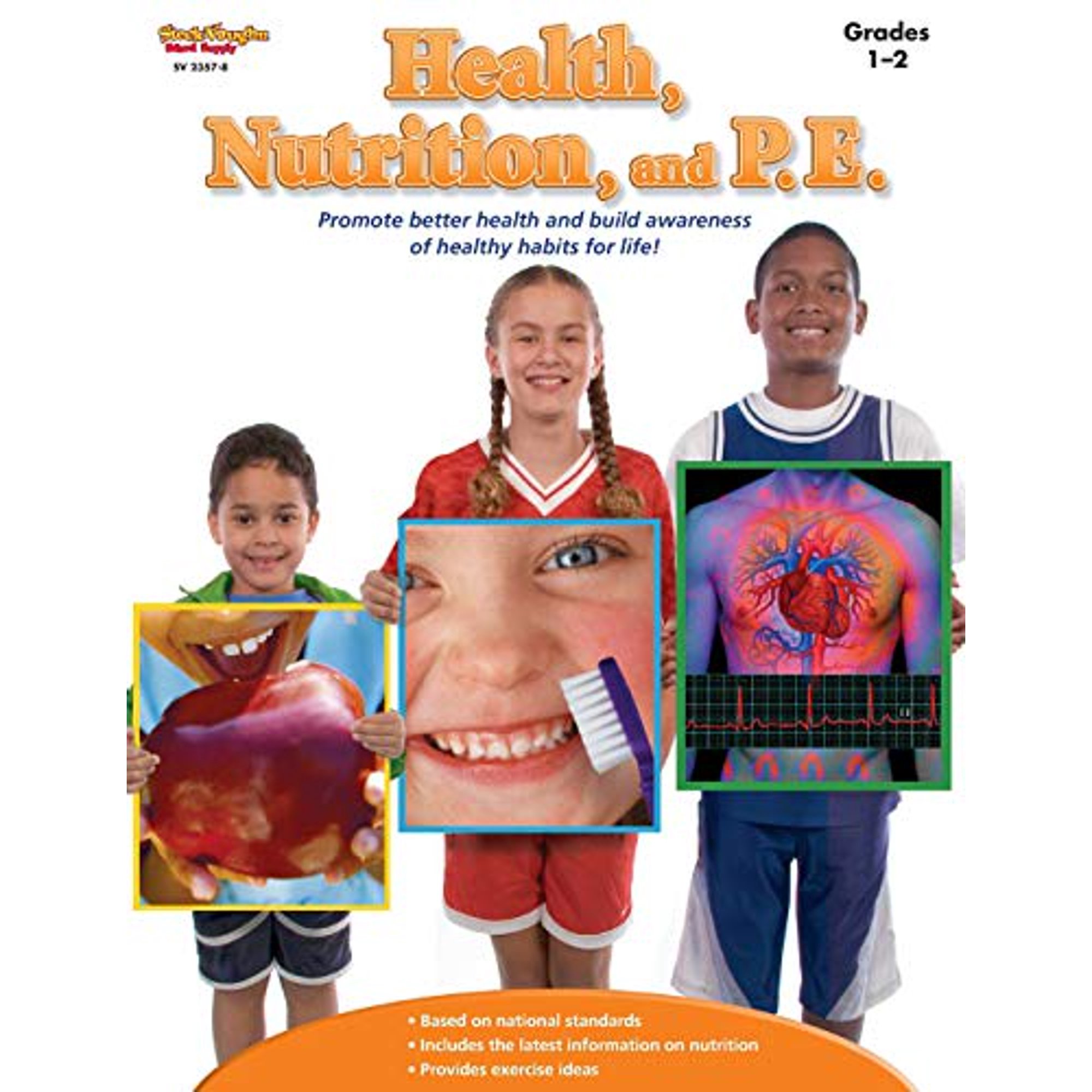 Health Nutrition and P.E.: Reproducible Grades 1-2 Paperback