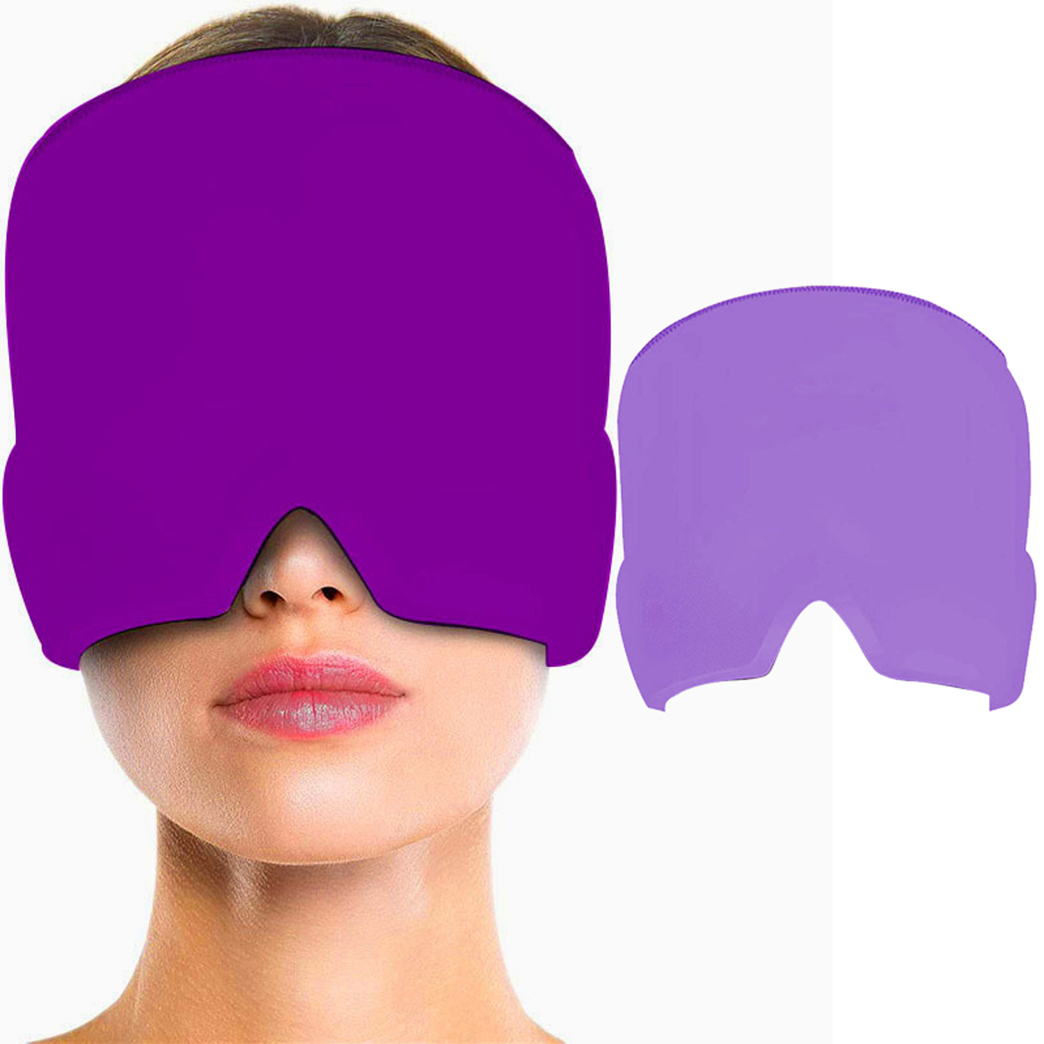 Headache and Migraine Relief Gel Cap, Cold Therapy, Migraine Relief