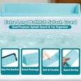 thumbnail image 3 of Bathtub Splash Guard for Tub - 31" Extra Long Silicone Bath Shelf, Prevent Water Spills & Messy Floors, Tub Edge Guard for Bathroom, 3 of 7