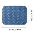 thumbnail image 3 of Washable Pee Pads for Dogs, Absorbent Dog Training Pads, Waterproof Reusable Non-Slip Pet Pad 80X90cm (D), 3 of 5