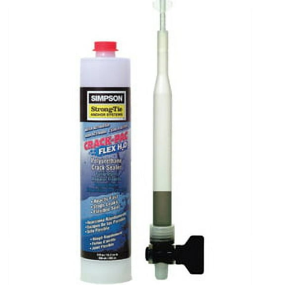 Simpson Strong-Tie CPFH09 Crack-Pac FLEX-H2O Polyurethane Crack Sealer