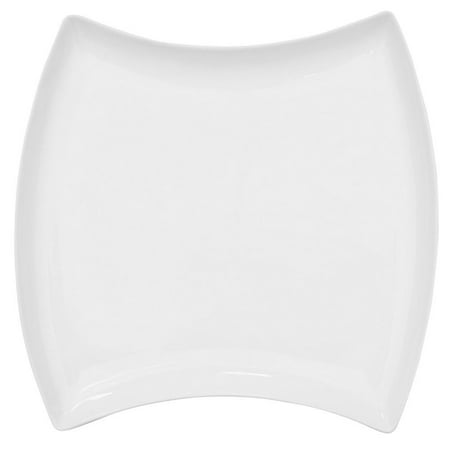 

Fashionware Fashion Plate 12-3/8 W X 12-3/8 L X 1-1/4 H Porcelain Bone White 2 packs