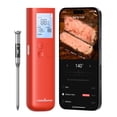 thumbnail image 1 of ThermoMaven Wireless Meat Thermometer, 10X Enhanced Signal and Stability with Sub-1G, Standalone Base with Display & Control, Certified Accuracy &Acirc;&plusmn;, 1 of 9