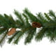 Northlight 9' x 12" Pin Vert et Pommes de Pin Guirlande Artificielle de Noël, Non Éclairée – image 5 sur 5