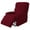Red, variant on Thick All Coverage Sofa Cover - Non-Slip Elastic Chair Cover for Kids and Pets - Easy Care Polyester Furniture Protector