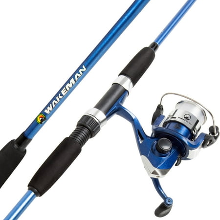 Wakeman Swarm Series Spinning Rod and Reel Combo (Best Spinning Rod And Reel Combo For Bass)