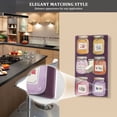 thumbnail image 5 of Yayeee Toggle Light Switch Wall Plate 1-Gang 4.5"x2.7" Home Decorative Outlet Cover, Purple Jam, 5 of 7