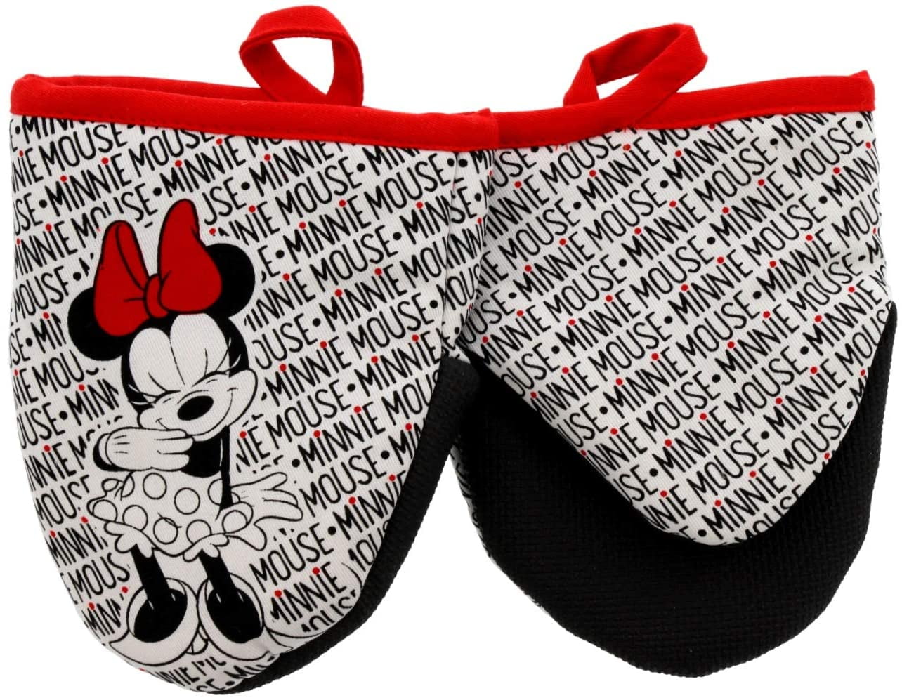 Details about   NWT Disney Mickey and Minnie Mouse Oversized Oven Mit & Pot Holder Kitchen Set 