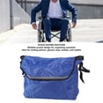thumbnail image 4 of Sac de Rangement pour Fauteuil Roulant, Sac pour Fauteuil Roulant à Accrocher au Dos avec Multiples Poches, Sangle Réglable, Sac à Dos pour Fauteuil Roulant avec Bande Réfléchissante pour Marcheur, 4 of 7