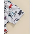 thumbnail image 7 of Toddler Baby Boy Summer Outfit Western Cowboy Short Sleeve T Shirt Top and Cow Hat Boot Shorts Set Infant Country Clothes, 7 of 7