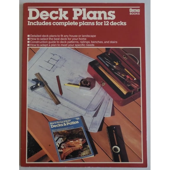 Pre-Owned Deck Plans (Includes complete plans for 12 decks) (Paperback) 0897210433 9780897210430