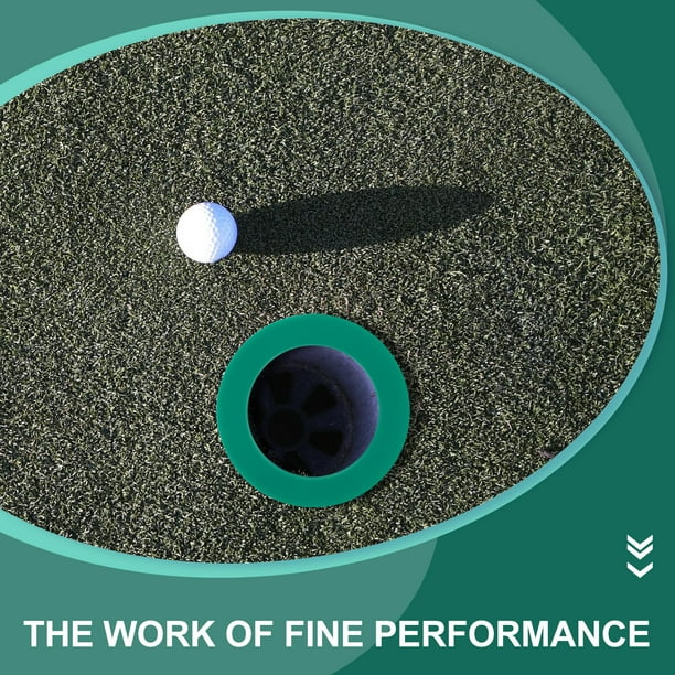 unbranded De Golf Para Interior Con De Silicona Verde Para Putting