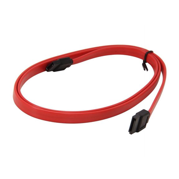 Red SATA 7 Pin Cable - 1 Meter