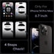 thumbnail image 2 of Funda TOCOL Magnetic 3 en 1 para iPhone 14 Pro Max de 6.7 pulgadas, color azul claro, 2 of 7