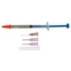 thumbnail image 1 of Pluma de pintura plateada adhesiva de secado rápido de pasta de plata conductora para reparación de PCB de teclado(0,6 ml), 1 of 8