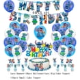 thumbnail image 5 of Decoración para fiesta de cumpleaños de Disney Stitch, vajilla con temática de Lilo y Stitch azul, vasos, globos de ángel, piñata, suministros para fiestas para niños, 5 of 5