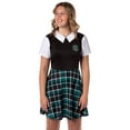 thumbnail image 6 of Harry Potter Costume Dress Cosplay Plaid Skirt Dresses For Women Juniors, All 4 Hogwarts Houses Available, 6 of 7