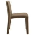 thumbnail image 5 of Side Dining Chair, Brown, Faux Leather, Bar Pub Cafe Bistro Dining Kitchen Hospitality Restaurant, Modern Contemporary, HB37843, 5 of 9