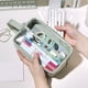thumbnail image 3 of Pencil Case Transparent Large Storage Pen Pencil Pouch Pencil Bag Pen Marker Stationery Bagpink, 3 of 6