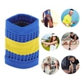 thumbnail image 6 of Unique Bargains 1 Pc Perspiration-wicking Wrist Sweatbands Breathable Sweatbands Wristband Cycling Blue Yellow, 6 of 6