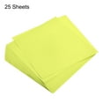 thumbnail image 3 of Uxcell Origami Paper Double Sided Fluorescent Yellow 6x6 Inch Square Sheet for Art Craft Project, Beginner 25 Sheets, 3 of 5