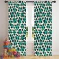 thumbnail image 5 of Blackout Kids Curtains,Leopard Pattern with Green and Black Spots Childrens Insulated Curtains Set Of 2,Bedroom Essentials,Toddler Room Decor 42"x84", 5 of 5