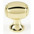 thumbnail image 5 of Alno A981-1 Royale 1" Traditional Estate Solid Brass Oval Cabinet Knob / Drawer Knob -, 5 of 7