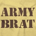 thumbnail image 2 of Army Brat Funny Military USA Child Toddler Boy Girl T Shirt Infant Toddler Brisco Brands 6M, 2 of 6